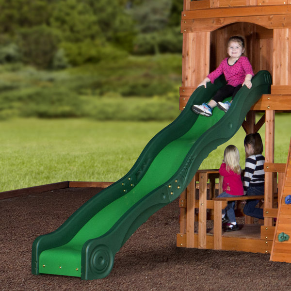 Backyard Discovery Liberty II Cedar Swing Set & Reviews Wayfair